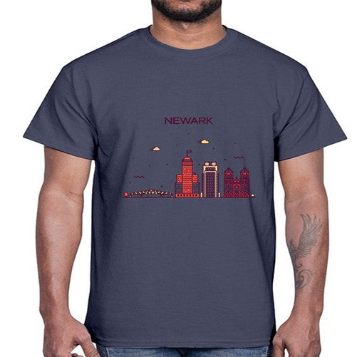 NewarkNJ 1486#- cities- Cotton Tee