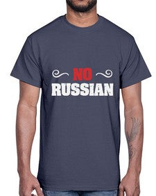 No Russian 37#- video games- Cotton Tee