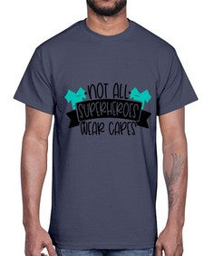 Not All Superheroes Wear Capes Style Style 1137#- nurse- Cotton Tee