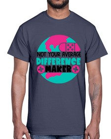 Not Your Averange Difference Maker Style Style 1139#- nurse- Cotton Tee