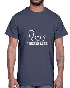 Nurse Life1176#- nurse- Cotton Tee