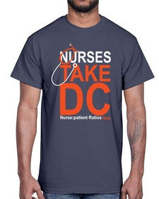 Nurse Take DC Style 1199#- nurse- Cotton Tee