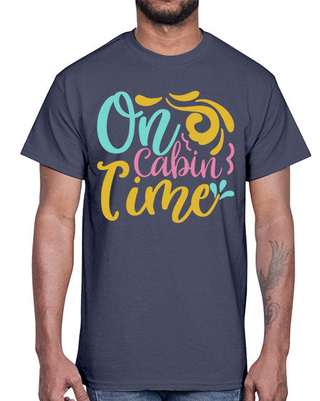 ON CABIN TIME Style 59#- summer- Cotton Tee
