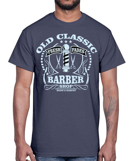Old Classic Barber1285#- barber- Cotton Tee