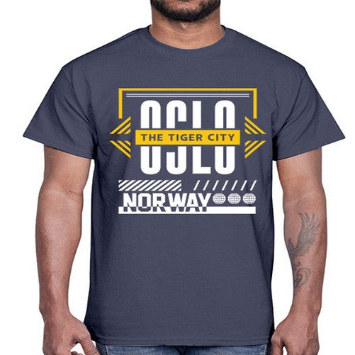 Oslo 1553#- cities- Cotton Tee
