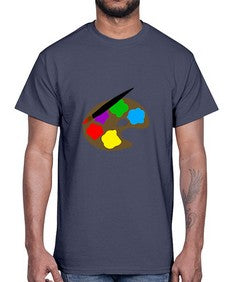 Paint Colors Artboard 173#- art pop art- Cotton Tee