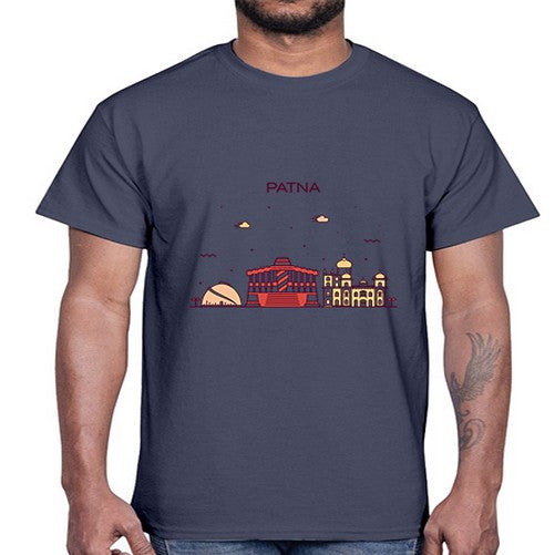 Patna 1584#- cities- Cotton Tee