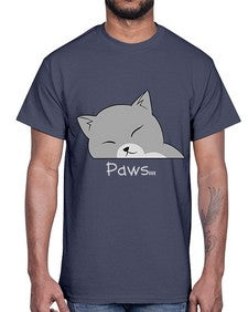 Paws- cats- Cotton Tee