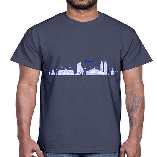 Phnom Penh 1607#- cities- Cotton Tee
