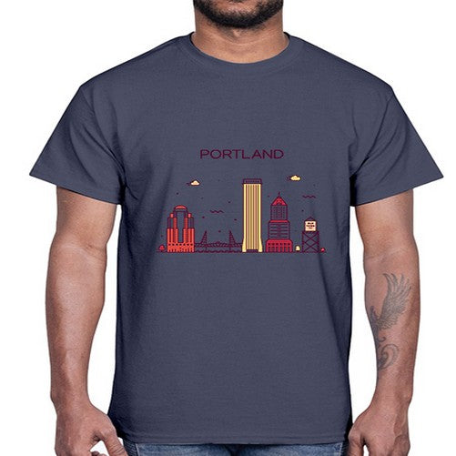 PortlandOregon 1682#- cities- Cotton Tee