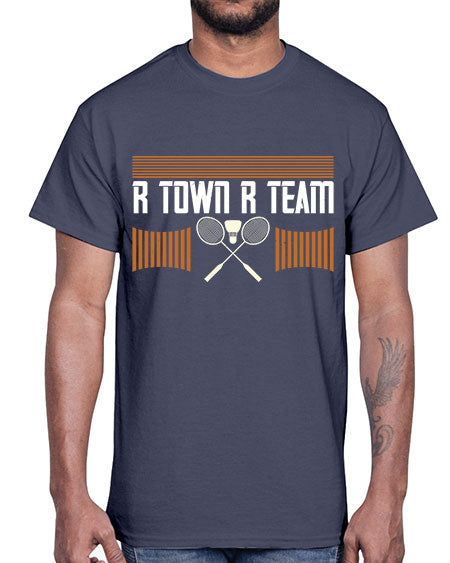 R town r team 1912#- badminton- Cotton Tee