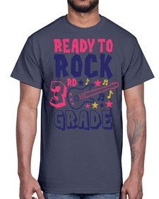 Ready To Rock third 738#- third grade- Cotton Tee
