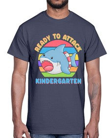 Ready to Attack Kindergarten 712#- kindergarten- Cotton Tee