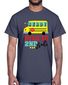 Ready to go second grade 725#- second grade- Cotton Tee