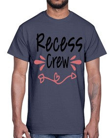 Recess Crew 748#- graduation- Cotton Tee