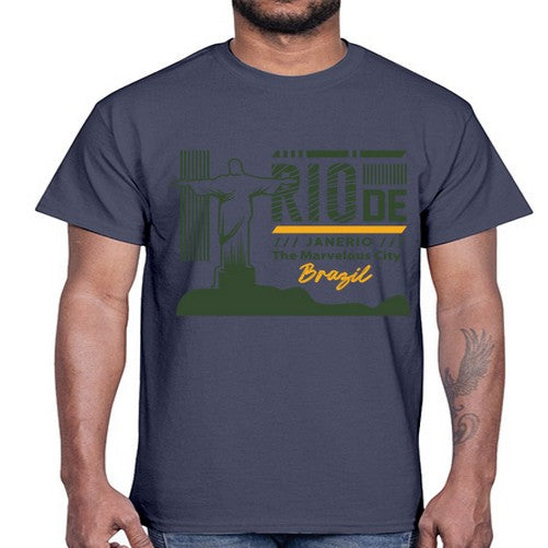 Rio de Janerio 1734#- cities- Cotton Tee