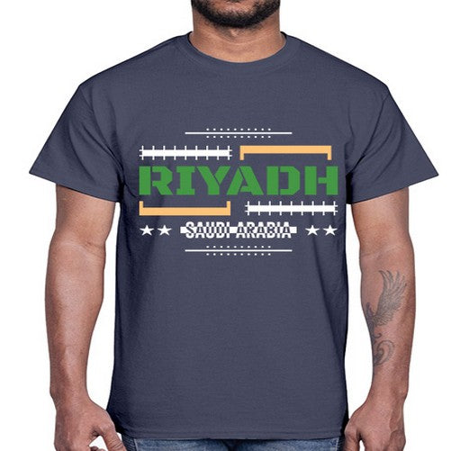 Riyadh 1741#- cities- Cotton Tee