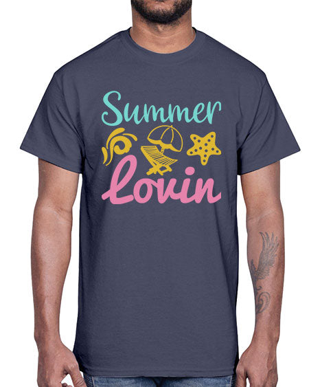 SUMMER LOVIN Style 2#- summer- Cotton Tee