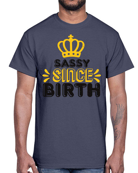 Saddy since birth Style 198#- baby shower- Cotton Tee