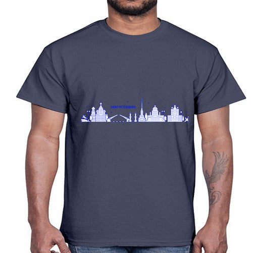 Saint Petersburg 1766#- cities- Cotton Tee