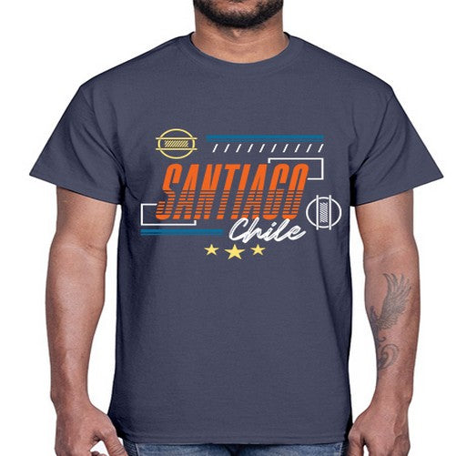 Santiago 1795#- cities- Cotton Tee