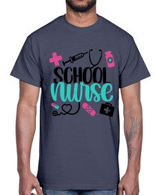 School Nurse Style Style 1378#- nurse- Cotton Tee