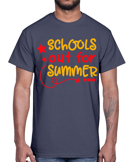 SchoolsOutSummer 83#- summer- Cotton Tee
