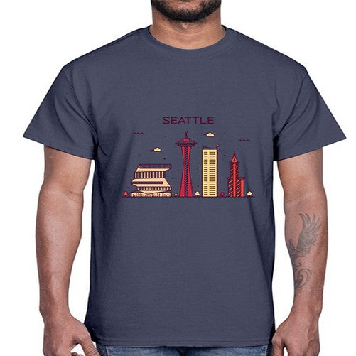 Seattle 1810#- cities- Cotton Tee