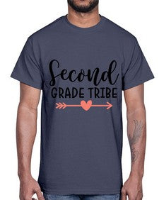 Second Grade Tribe 837#- second grade- Cotton Tee