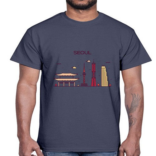 Seoul 1816#- cities- Cotton Tee