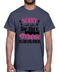 Sorry The Nice Nurse Style Style 1422#- nurse- Cotton Tee