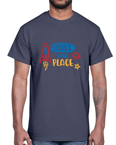 Spaceistheplace 11#- space- Cotton Tee