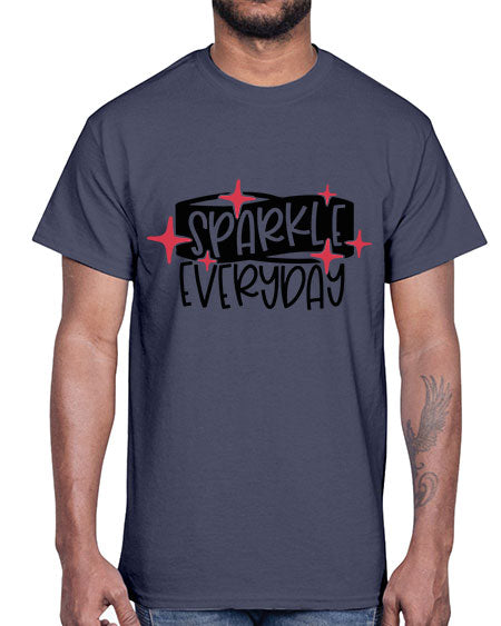 Sparkle Everyday Style 20#-makeup Cotton Tee