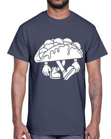 Stranger tacos 235#- cartoon food- Cotton Tee