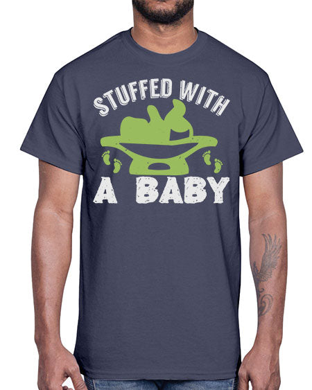 Stuffed with a Baby Style 211#- baby- Cotton Tee