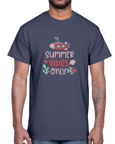 Summer vibes only 8#- summer- Cotton Tee