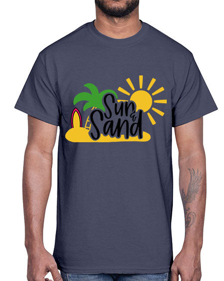 Sun Sand Style 17#- summer- Cotton Tee