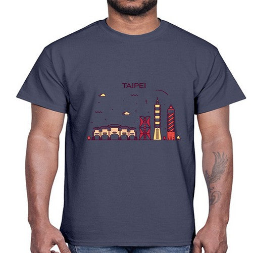 Taipei 1937#- cities- Cotton Tee