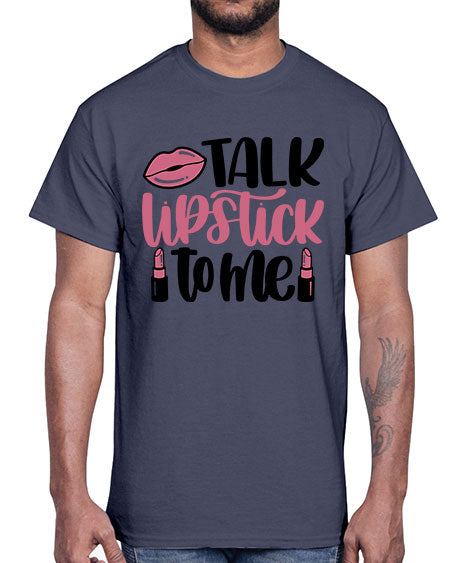 Talk Lipstick To Me Style 15#-makeup Cotton Tee