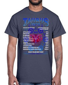 Taurus 496#- taurus- Cotton Tee