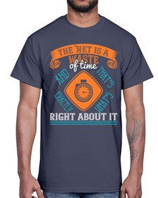 The Net is a waste of time and thats exactly whats right about it 56#- internet- Cotton Tee