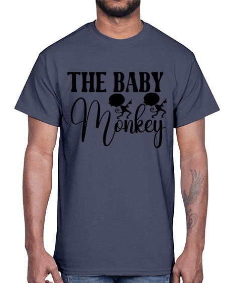 The baby monkey - monkey- Cotton Tee