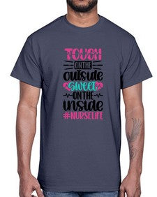 Tough On The Outside Style Style 1580#- nurse- Cotton Tee