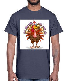 Turkey 258#- cartoon animals- Cotton Tee