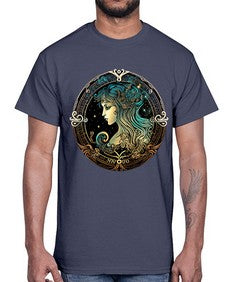 Virgo 526#- virgo- Cotton Tee