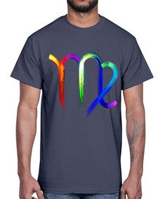 Virgo 532#- virgo- Cotton Tee
