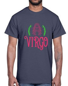 Virgo 534#- virgo- Cotton Tee