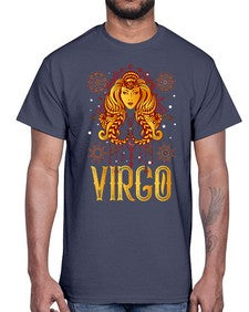 Virgo 542#- virgo- Cotton Tee