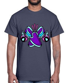 Walk the talk 261#- cartoon general- Cotton Tee