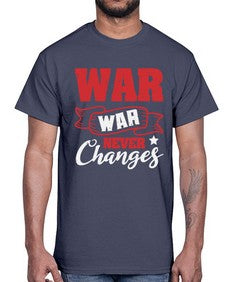 War War never changes 53#- video games- Cotton Tee